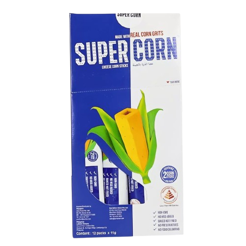 عواد الذرة بالجبنة سوبر كورن12 حبة